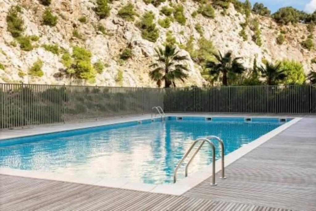 Luxueux T3 Piscine Et Vue Somptueuse Apartment Sete Bagian luar foto